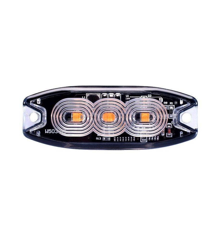 Oranje LED flitser  - 1
