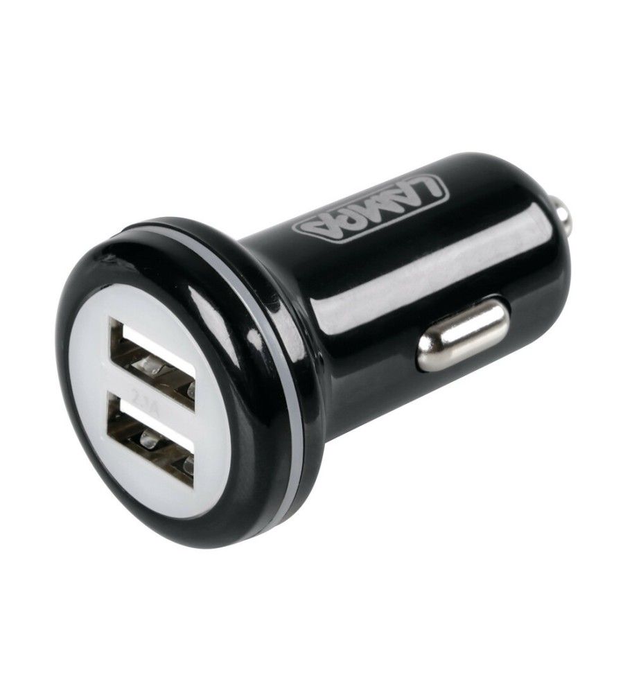 Doble toma USB para encendedor - Negro  - 1