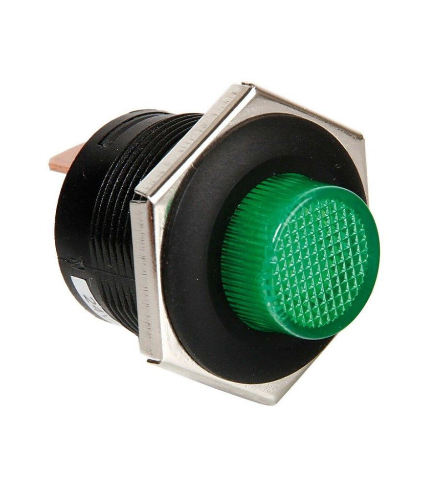 Interruptor - Verde - 12/24V  - 1