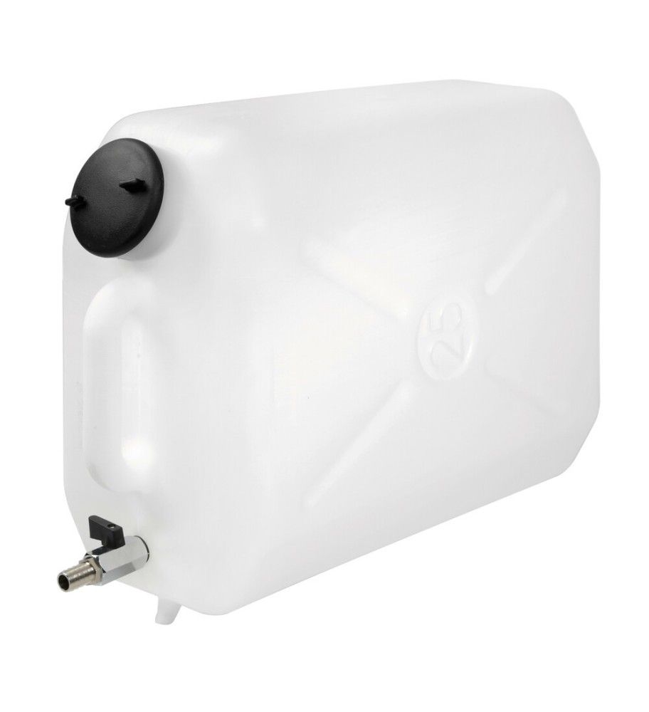 Plastic jerrycan with metal tap - 25L  - 1