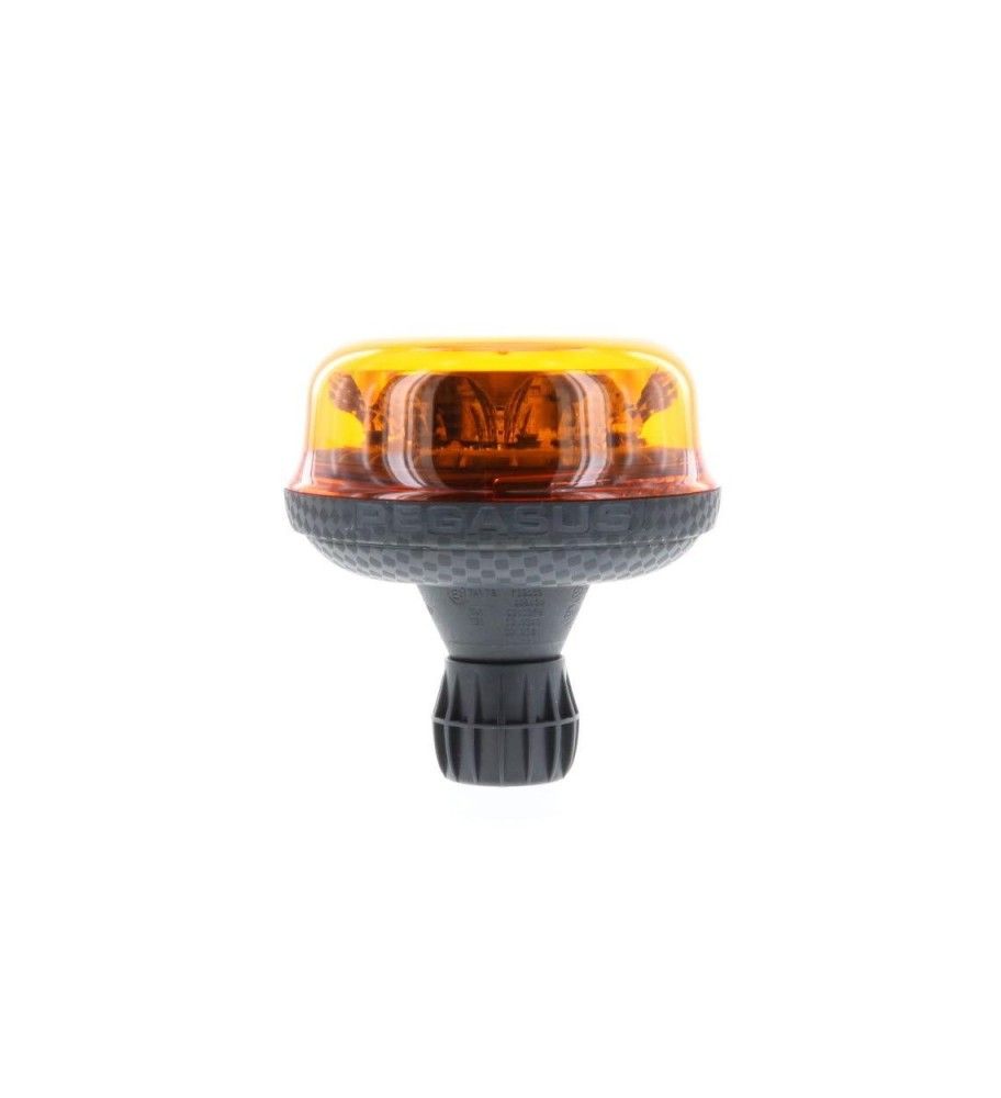 Amber LED-zaklamp met 3 functies  - 1