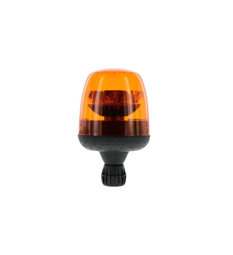 Led flashlight - Amber rotating light  - 1
