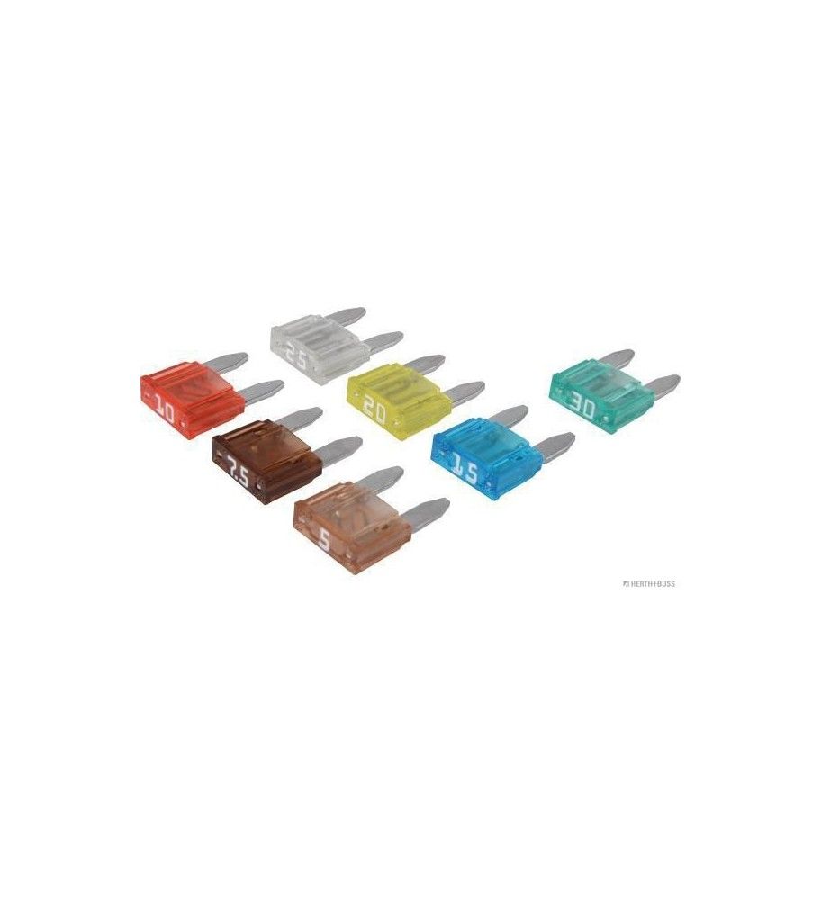 Set of mini fuses - Multicoloured - 30A  - 1