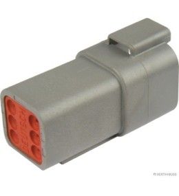 Deutsch plug - 6-pin - female - rectangular  - 2