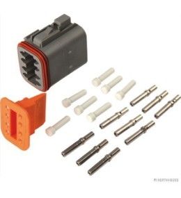 Deutsch plug - 8-pin - male - rectangular  - 1