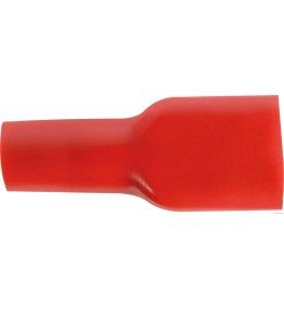 Fiche sertie - Rouge - 0,5-1mm²  - 1