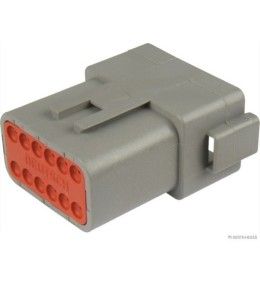 Deutsch plug - 12-pin - female - rectangular  - 2