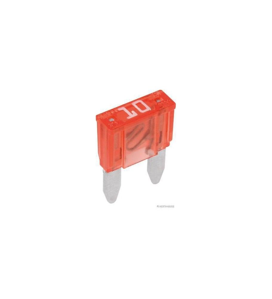 50x Fusible à lame - Mini - Fusible 10A - Rouge - 11x16mm