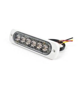 Weiße Lünette für LED-Blitz ST6  - 2