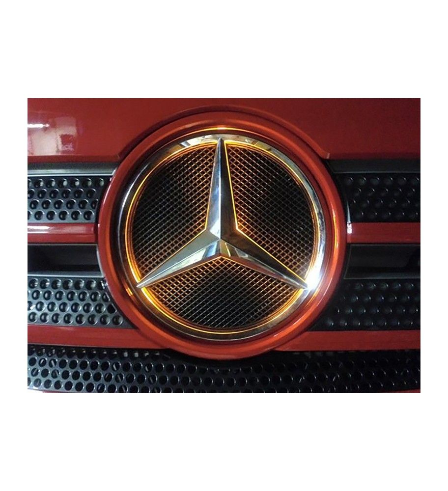 Émetteur d'étoiles Mercedes Actros orange  - 1