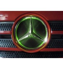 Sternchensender Mercedes Actros grün  - 1