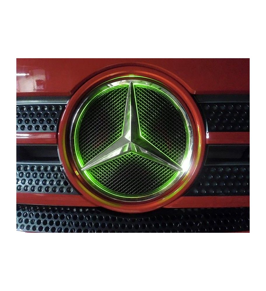 Émetteur  d'étoiles Mercedes Actros vert   - 1
