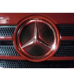 Émetteur d'étoiles Mercedes Actros rouge  - 1