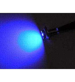 Mini foco LED - 5 piezas - RGB - Marco cromado - 24V  - 3