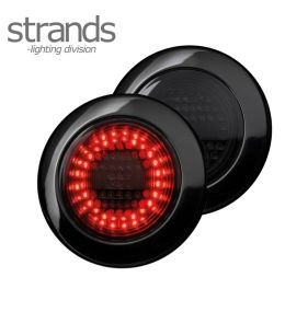 GnotantStrands Feu arrière LED rondDark Knight clignotant - Tout