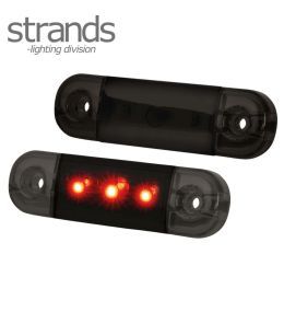 Strands Dark Knight 3 LED slim RED marker light  - 1