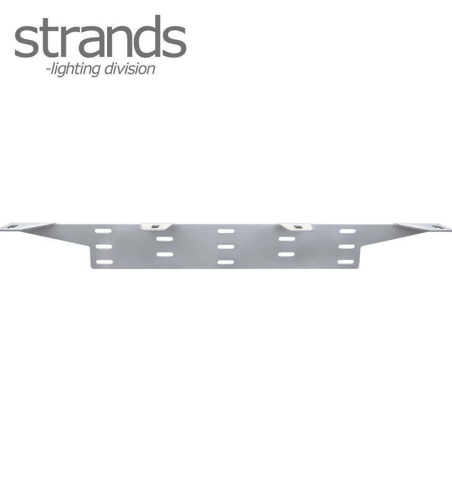Strands support pour quatre phares de route 9" acier  - 1