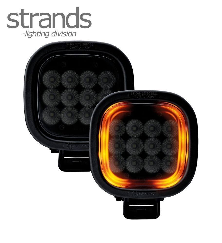 Strands President Dark 35w werklamp met positioner  - 1