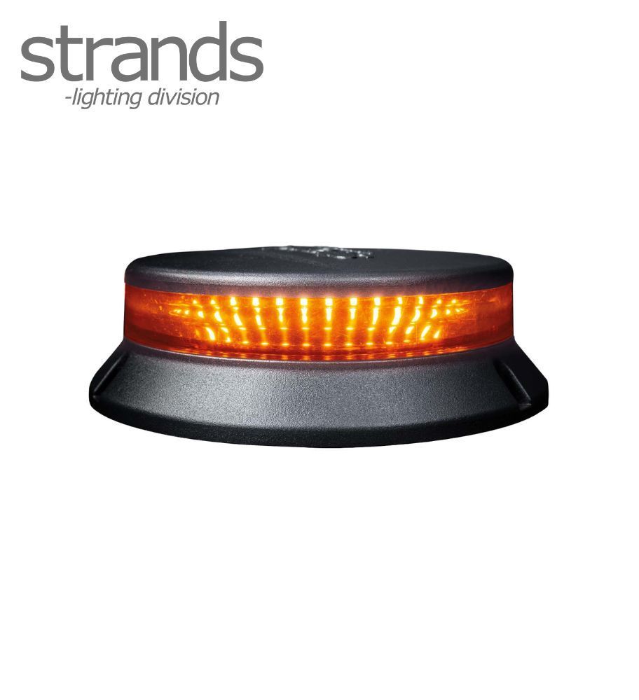 Strands orange rotating beacon with orange lens  - 1