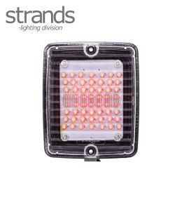 Strands brake light and rectangular rear light Izeled transparent lens  - 2