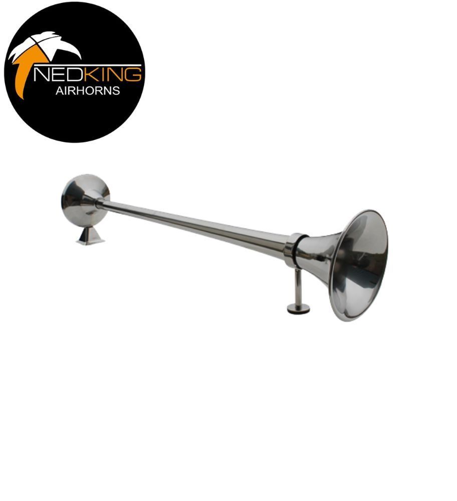Nedking  trompeta neumática de acero de 650 mm (Ø 140 mm)  - 1