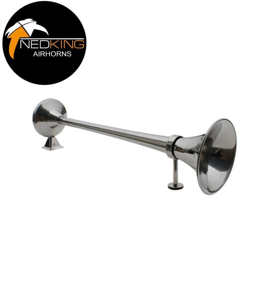 Nedking trompette pneumatique  acier 550mm (Ø 140mm)  - 1