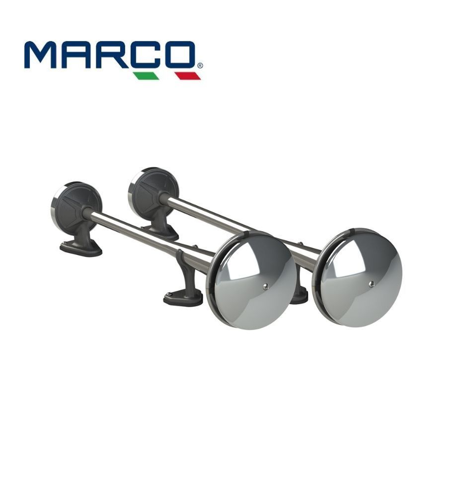 Marco trompeta de acero inoxidable 630mm (Ø140mm) + tapa  - 1