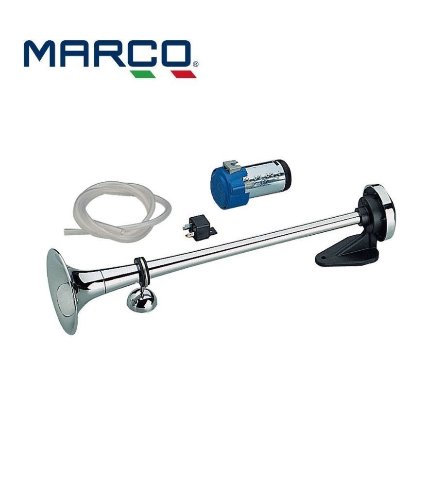 Marco elektrische Trompete Messing 500mm (Ø120mm) 12v  - 1