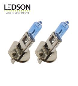 Ledson ampoule Halogène Xenonlook bleu 24v H1  - 1