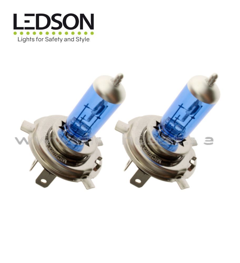 Ledson ampoule Halogène Xenonlook bleu 24v H11