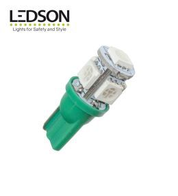 Ledson Bombilla LED T10 W5W verde 24v  - 2