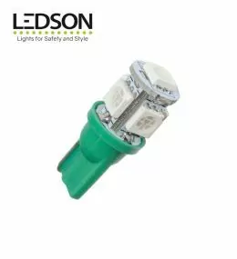 Ledson LED bulb T10 W5W green 24v  - 2