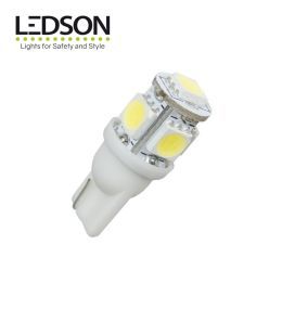 Ledson Bombilla LED T10 W5W blanco frío 12v  - 2