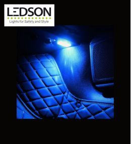 Ledson ampoule LED T10 W5W bleu 12v  - 4