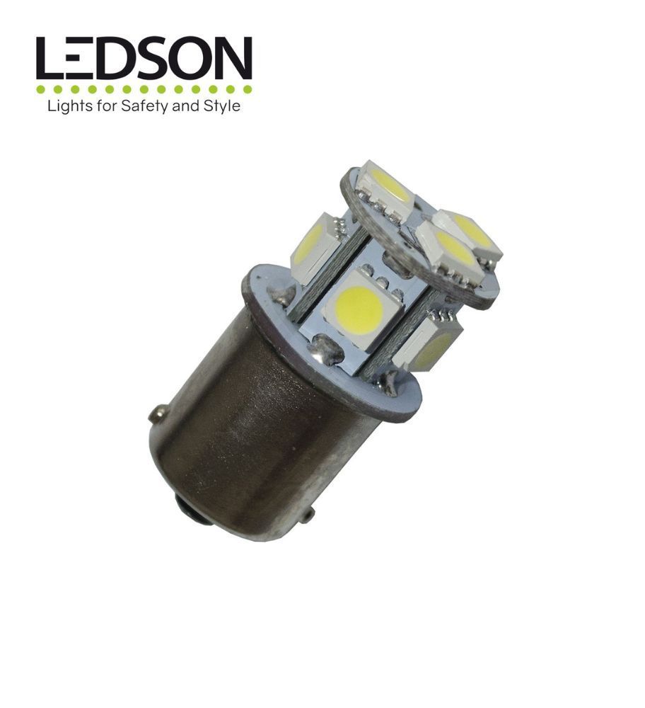 Ledson LED-Glühbirne BA15s R5W blau 12v