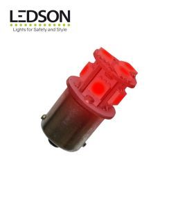 Ledson ampoule LED BA15s R5W rouge 12v