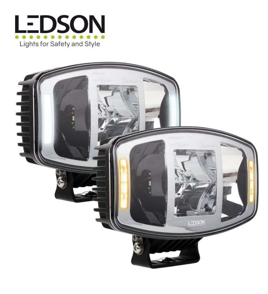 Ledson Orion 10+ 100W luz larga alcance cromo  - 1