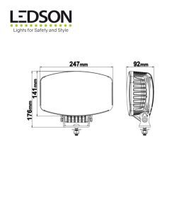 Luz larga de largo alcance Ledson Orion10+ 100W  - 3