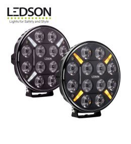 Ledson Pollux 9+ long-range headlamp with 120W indicator light  - 1