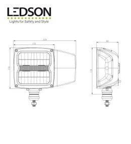 Ledson phare de route multifonction Lentille chauffante  - 5