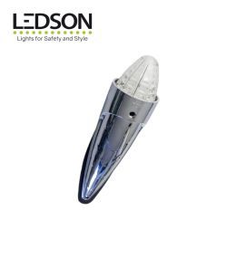 Ledson torpedo luz blanca transparente lente 24v  - 2