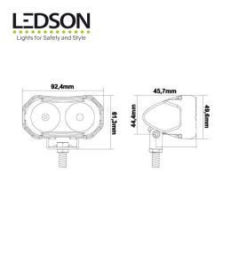 Ledson Dual Eye S 10W grootlicht met groot bereik  - 3