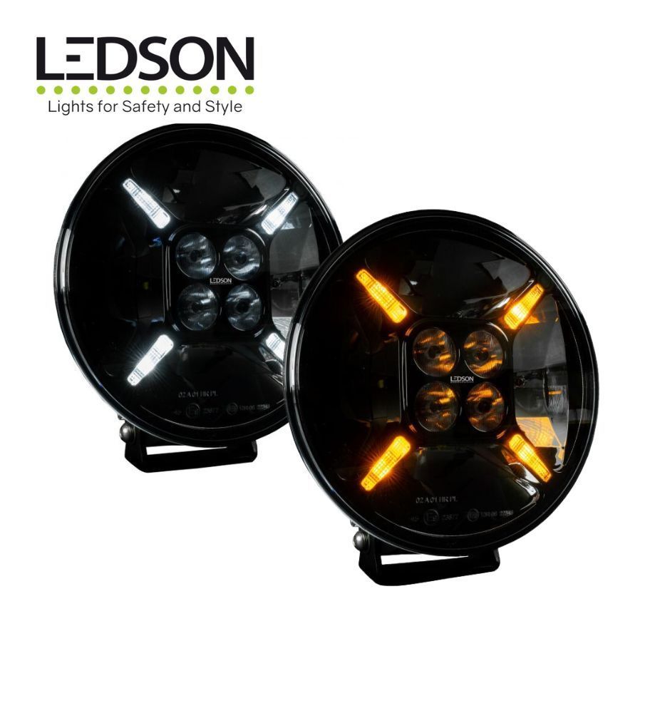 PHARE LONGUE PORTE ROND 12 LEDS CREE 70W - HOMOLOGUE ROUTE-S17116 -  MATOUTILS