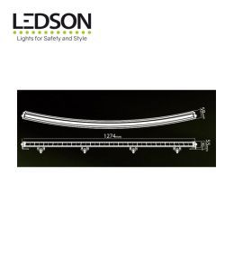 Ledson Led rampa Nova C 50" 1274mm (curva)  - 3