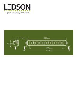 Ledson Led-Rampe Slim 12" 331mm  - 4