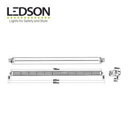 Ledson Led rampa Phoenix+ 32" 798mm (con luz de advertencia)  - 4