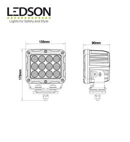 Ledson Arbeitsscheinwerfer Proteus 180W  - 3