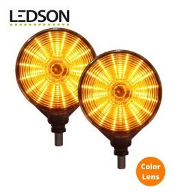 Ledson naranja luz española y lente naranja  - 1