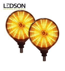 Ledson oranje spaans licht en oranje transparante lens  - 1