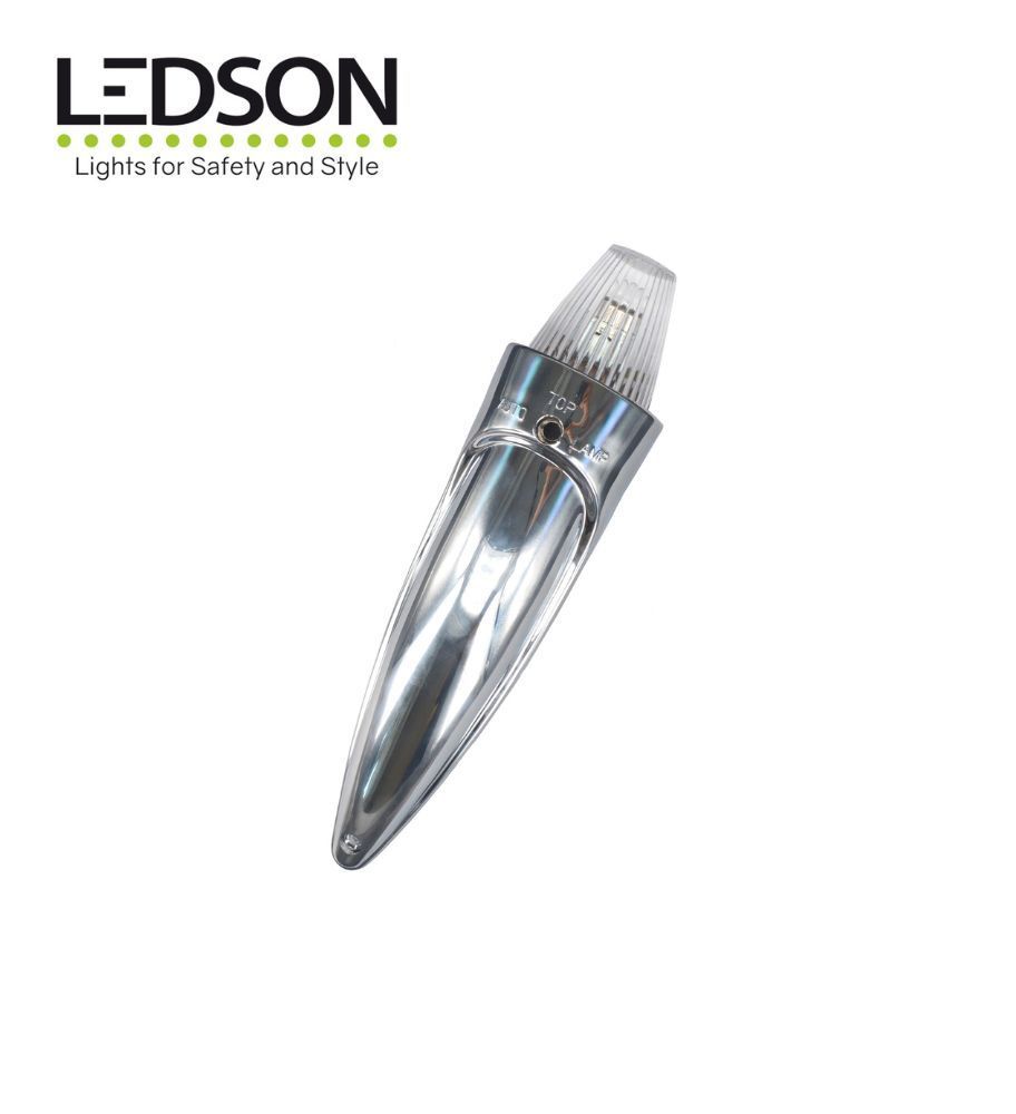 Ledson luz torpedo lente transparente 24v  - 1